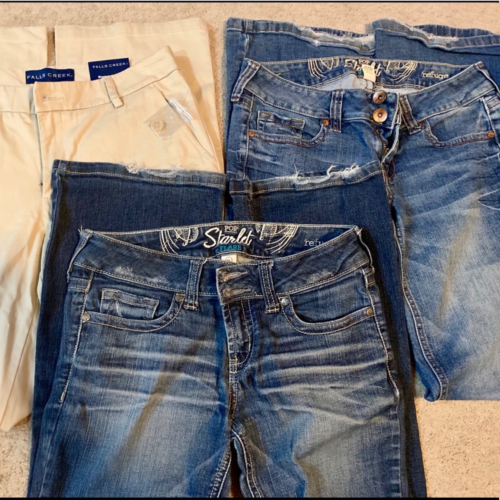 3 set of jeans!